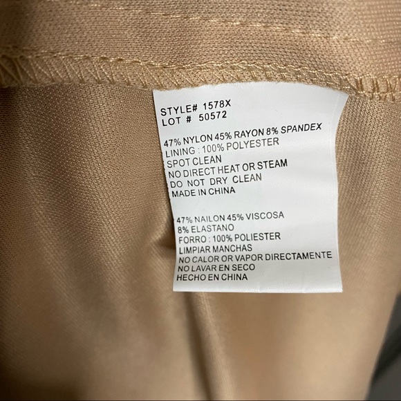 🥂🍾 Xscape New Sparkle / Lace Overlay Formal Dress Navy White Silver 6 - Picture 13 of 17